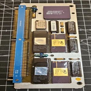 Placa de CPU Vintage Rara - CPU de Cerámica Intel MG80C186-12 para Recuperación de Oro - Product Image 1