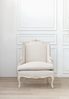 Fauteuil d'appoint de style français, fauteuil de salon pour meubles de maison