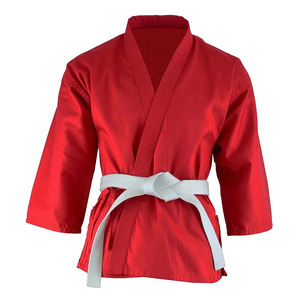 Kimonos de judo en gros 100% coton personnalisables multicolores unis 2025 SI-JG-023 - Product Image 2