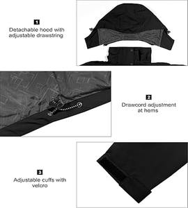Waterproof Windbreaker Rain Jacket Men Lightweight <b>Packable</b> <b>Raincoat</b> Windbreaker Clothing uploaded by Dress Sports - Product Image 6