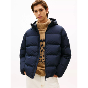 Chaqueta Acolchada para Hombre, Ligera, con Capucha, Abrigo Acolchado, Cálido, para Invierno, para Exteriores, con Logotipo Personalizado, Informal, Grueso, con Cuello Alto, OEM - Product Image 6