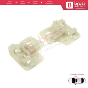 BWR211+BWR212 Window Regulator Repair <b>Clips</b> Front Left or Right Door for X5 E53 2000-2006 51338254911 51338254912 - Product Image 5