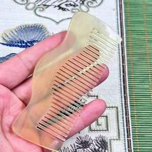 Peine de Pelo de Cuerno Orgánico Puro, Hecho a Mano, Duradero, Estilo Amor, Suave y Pulido, Anti-Frizz para el Cuidado Diario del Cabello - Product Image 3