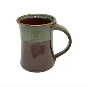 Süblimasyon için popüler üst sınıf seramik kahverengi kupa