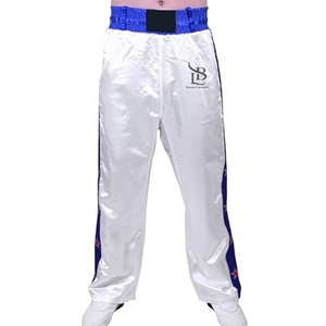 กางเกงชกมวยไทย คาราเต้ ฟิตเนส ผ้าซาตินโพลีเอสเตอร์ ผลิตตามสั่ง สำหรับผู้ใหญ่ ราคาขายส่ง - Product Image 2