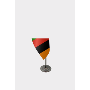 Drapeau officiel zambien personnalisé 3x5 pieds, imprimé numériquement, en soie et nylon, avec logo personnalisé, mât en aluminium, pour usage automobile - Product Image 4