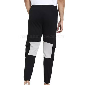 Taille personnalisée 100% coton hommes joggers légers vêtements d'entraînement décontractés pour une utilisation en extérieur fermeture élastique à la taille en vente - Product Image 2