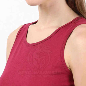 ZANSA SPORTS New Style Sleeveless Women's Gym Fitness Tank <b>Top</b> with <b>Sequined</b> Lace Fabric Spandex/Polyester Material - Product Image 5