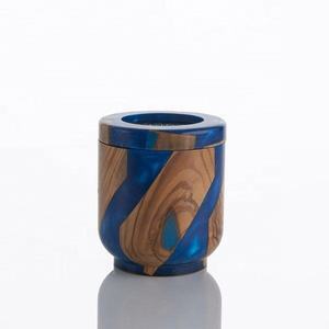 Arabic Religious Eco-Friendly Home Decor Square Luxury Wooden Resin Hand-made Aroma Burner Natural Scent <b>Diffuser</b> for Majlis <b>Oud</b> - Product Image 2