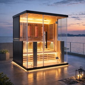 Sauna Infrarroja Interior Moderna ELITE para 4-6 Personas + Envío Gratuito - Product Image 1