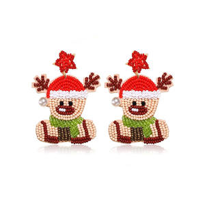 Boucles d'oreilles de Noël New Fashion pour femmes et filles Cute Spooky Acheter maintenant au meilleur prix - Product Image 6