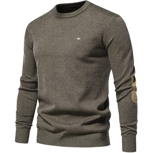 Suéter de Punto Premium para Hombre, Mezcla de Lana Fina, Invierno, Antiarrugas, Antipilling, Elegante, Cuello Redondo, Estilo Business - Product Image 3