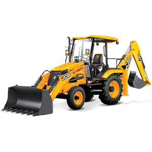 รถตักล้อยางดีเซล JCB สีเหลือง อุปกรณ์ก่อสร้างสำหรับงานหนัก - Product Image 6