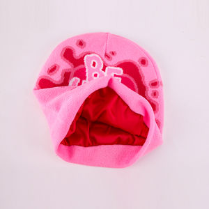 Gorros personalizados para correr, ciclismo, montañismo, gorro de calavera forrado de satén con logotipo personalizado - Product Image 4