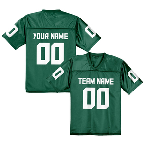 เสื้อเจอร์ซีย์ฟุตบอลเสื้อคอวีผ้าโพลีเอสเตอร์ผ้าแห้งเร็วระบายอากาศได้ดีผ้าเจอร์100% แบบย้อนยุค - Product Image 2