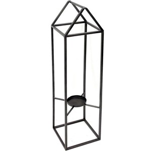 Porte-bougie en métal élégant et stylé pour la décoration de la maison, la table à manger et les intérieurs modernes - Product Image 1