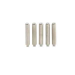 Rivet cylindrique en laiton nickelé, style britannique et européen, avec broche en cuivre moulée par injection - Product Image 1