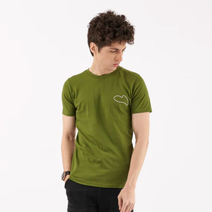 Camiseta de manga corta con estampado de letras Vintage de verano de gran tamaño personalizada para hombres, Camiseta holgada e informal medio lavada con imagen impresa - Product Image 4