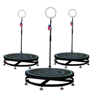บูธภาพถ่าย360หมุนได้ใหม่, บูธถ่ายรูปเครื่อง LED แสงเคลื่อนไหวช้า360บูธวิดีโอบูธถ่ายภาพอัตโนมัติ - Product Image 4
