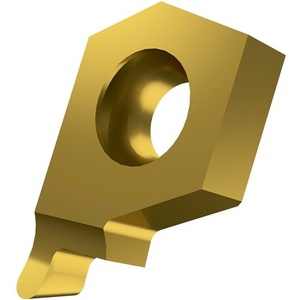 ISO X61 0602-R050 L1:6640 Inserto de Torneado Indexable con Recubrimiento MT-CVD, Profundidad 1.3mm, Paquete de 10 - Product Image 1