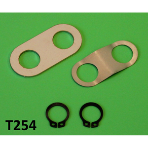 Kit de fixation des plaquettes de frein pour Lambretta LI + TV2/3 + Special + SX + Serveta - Product Image 1