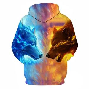 OEM Sweats à capuche unisexes lourds logo personnalisé imprimé coton bouffant grande taille anti-rétrécissement caractéristiques unisexe uni - Product Image 2