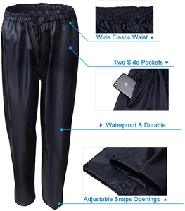 Traje Impermeable para Hombre de 2 Piezas, Ropa Ligera para Lluvia, Pesca y Camping, en Venta - Product Image 2