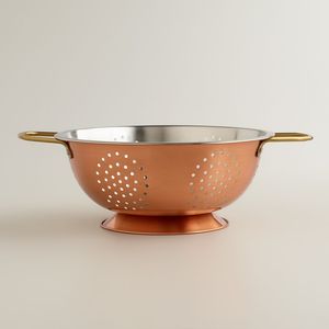 El mejor colador de metal de acero inoxidable de alta calidad para escurrir pasta, verduras, frutas y otros fines de cocina - Product Image 6