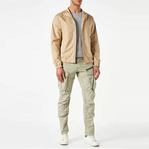 Pantalon cargo en coton lourd camouflage pour hommes, poches, design de logo personnalisé, poche multi-usage de qualité supérieure, pantalon d'extérieur - Product Image 6