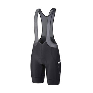 Men Cycling Bib Shorts Black White Red Color <b>Blocked</b> Fitted Moisture Wicking Breathable Spandex/Nylon/Polyester 4 Season Adult - Product Image 3
