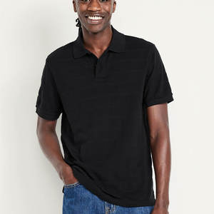 Polos de manga corta con logotipo bordado de algodón 100% al por mayor, camisetas polo de golf lisas, camisetas polo de verano personalizadas para hombre - Product Image 4