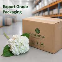 Bunga Hydrangea Artificial Real Touch Tangkai Tunggal, Bunga Palsu untuk Dekorasi Pernikahan, Rumah, dan Acara