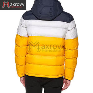 Men's <b>Packable</b> Canvas Puffer <b>Jacket</b> Lightweight Waterproof Breathable Winter Warm Zipper Closure High Quality Fashion - Product Image 5