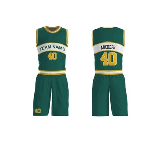 Uniformes de Baloncesto Personalizados al por Mayor de Alta Calidad, Manga Corta, 100% Poliéster, Antibacterianos - Product Image 4