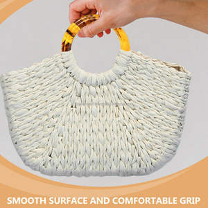 Vente en gros de poignée de sac à main design poignée de sac à main en résine poignée de résine pour sacs beau style à prix abordable de l'Inde - Product Image 5