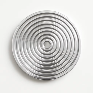 ถาดรองแก้วสแตนเลสพร้อมดีไซน์ทันสมัยสำหรับวางบนโต๊ะและห้องครัว - Product Image 1