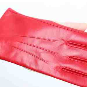 Al Aire Libre OEM para adultos Guantes de cuero de moda para las mujeres demanda personalizada disponible en diferentes tamaños Guante a prueba de viento diseño bien - Product Image 3