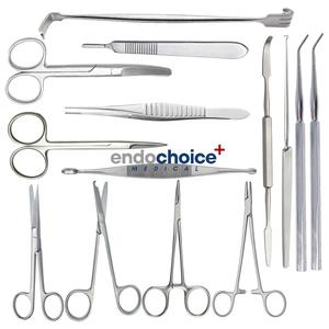 Großhandel Beste Qualität 24 Stück Gynäkologie <span class=keywords><strong>Dilatation</strong></span> und Kürettage Set Handbuch Edelstahl Chirurgisches Instrument CE ISO-Zulassung - Product Image 5