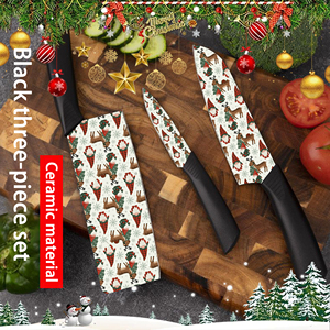 Juego de Cuchillos de Chef con Hoja de Cerámica de Alta Calidad y Mango de Plástico para Restaurantes de Alta Cocina, Duradero y Apto para Lavavajillas - Product Image 5