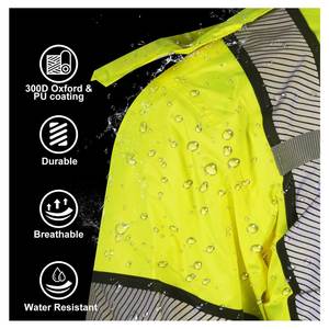 Class 3 High Visibility Polyester Reflective Casual Denim <b>Jeans</b> Winter Waterproof Safety Workwear CE/EU Certified Abrasion - Product Image 5
