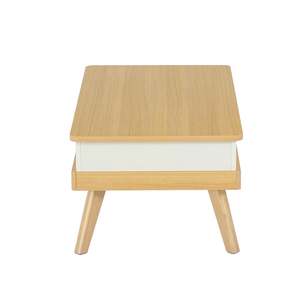 Mesa de Centro Convertible Apulia con Tapa Elevable, Mueble para el Hogar Resistente y Móvil con Altura Ajustable para Sala de Estar - Product Image 4
