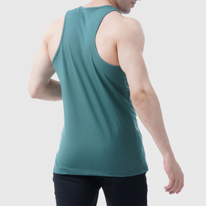 Débardeurs de sport unisexes OEM en tissu tri-mélange pour entraînement et musculation, vente en gros - Product Image 2