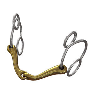 Mèches d'équitation de haute qualité conçues sur mesure mèche en acier inoxydable de vente chaude avec bouche de cheval utilisation équestre en plein air OEM - Product Image 5