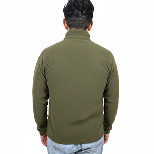 Produit le plus vendu, sweat-shirt à fermeture éclair léger pour homme avec services OEM, prix de gros, logo personnalisé, sweat-shirts basiques pour homme - Product Image 2