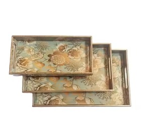 Bandeja de Servicio Esmaltada Impresa Personalizada para Vajilla, Desayuno, Ramadán - Product Image 3