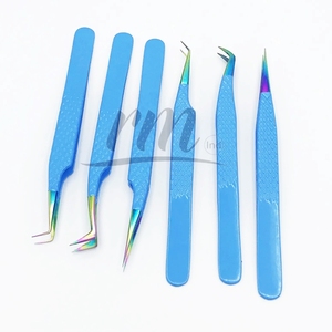 แหนบต่อขนตา RMI Custom Volume ปลายหยักสแตนเลส คุณภาพสูง จับถนัดมือ แม่นยำ - Product Image 4