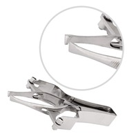 Pince à épiler automatique Remos de 4 pouces, instrument chirurgical de précision à fermeture automatique pour usage ophtalmique et en microchirurgie