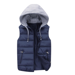 Hiver de haute qualité Mode décontractée Mode décontractée Gilet court Veste sans manches Prix de gros - Product Image 4