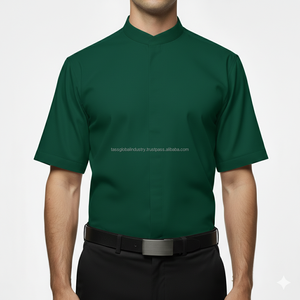 Conjunto de Uniforme Corporativo Verde Personalizado para Personal Unisex de Recepción de Hotel, Ropa de Trabajo Formal, Transpirable, Ligera, de Nailon, Servicio OEM - Product Image 3