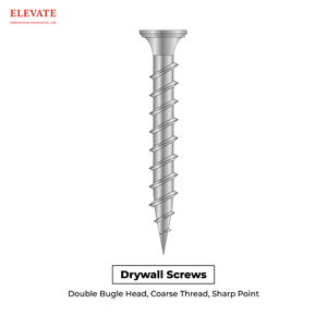 หัวสกรูกรอบทรงสกรู drywall สำหรับการเสริมผนังกั้น - Product Image 1